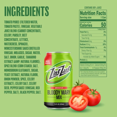 Zing Zang Bloody Mary Mix Perspective: top