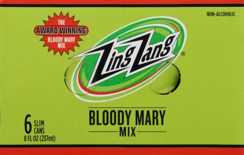 Zing Zang Non-Alcoholic Bloody Mary Mix Perspective: top