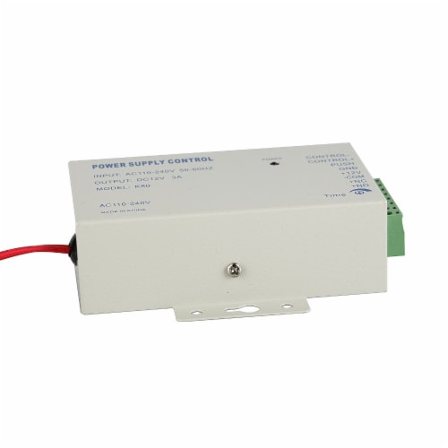 AC 110-240V to DC12v 3A 36w Power Supply for Door Access Control System Power Supply Perspective: top