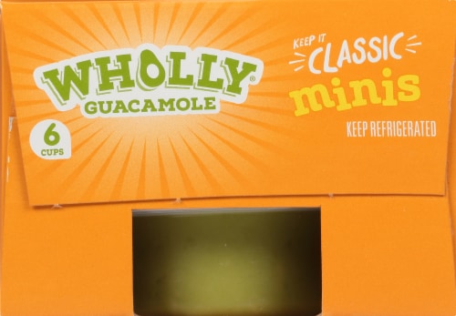 Wholly Guacamole Classic Mild Guacamole Minis Perspective: top