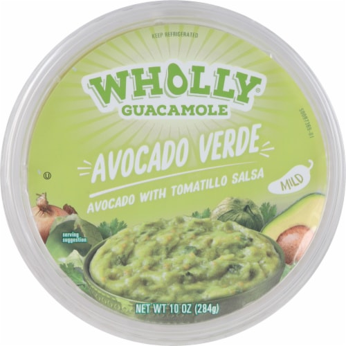 Wholly Guacamole® Mild Avocado Verde Salsa Perspective: top