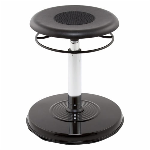 Kore Teen Adjustable Wobble Chair 18"--25" - Black Perspective: top