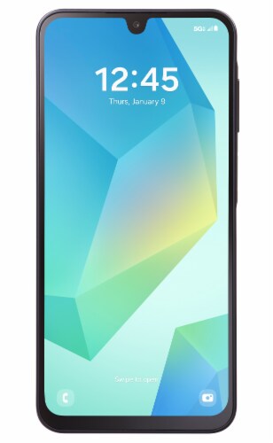 Total Wireless Samsung A16 Prepaid Locked Smartphone Perspective: top