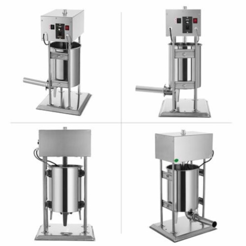 10L 15.4Lb Electric Commerical Sausage Stuffer Stainless Dual Speed Best Price Perspective: top