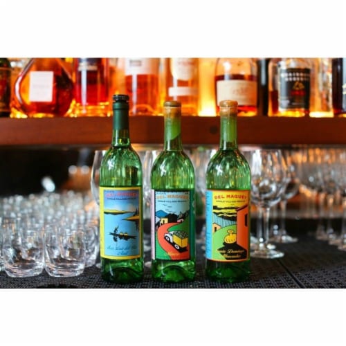 Del Maguey Las Milpas Mezcal Tequila Perspective: top