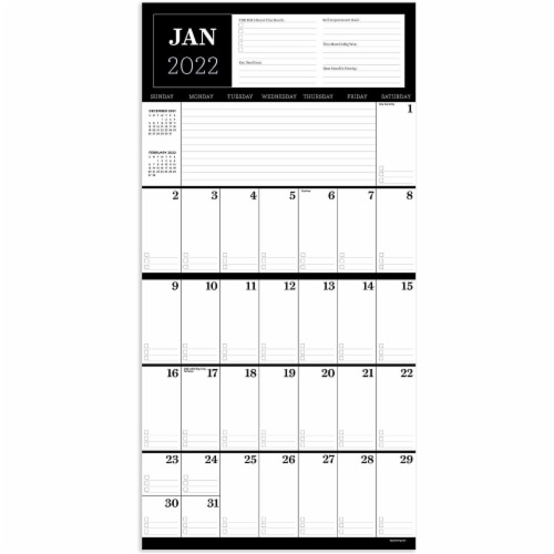 TF Publishing 2022 Big Grid The Executive Wall Calendar, 1 ct Kroger
