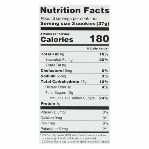 Kinnikinnick Cookies - Fudge Cream 8 oz - 6 Pack Perspective: top