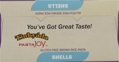 Tinkyada Brown Rice Pasta Shells Perspective: top