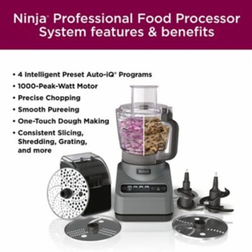 Ninja® Professional Advanced 9Cup Food Processor with AutoiQ Preset