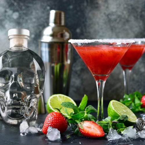 Crystal Head Vodka Perspective: top