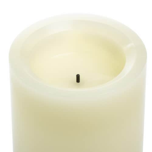 Inglow Round Pillar Candle Perspective: top