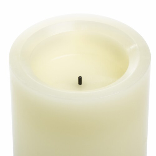 Inglow Round Pillar Candle Perspective: top