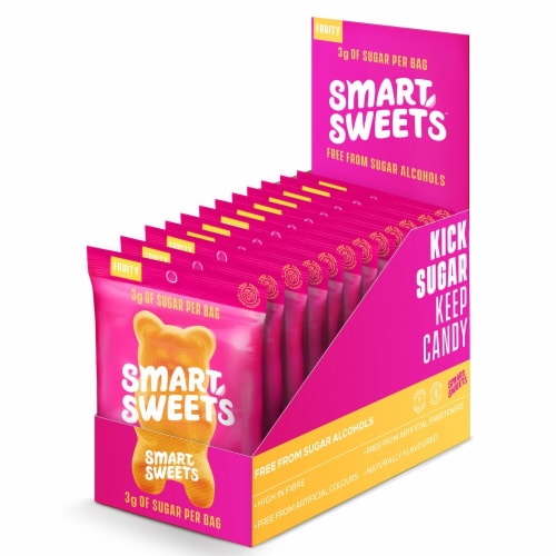 Smart Sweets™ Gluten Free Fruity Gummy Bears Perspective: top