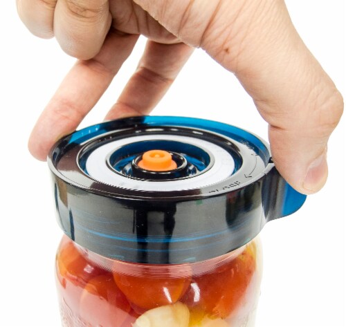 Nourished Essentials Easy Fermenter Cover Lid for Mason Jar Ball Fermentation Perspective: top