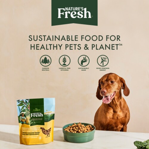 Freshpet Healthy & Natural Dog Food, Fresh Certified Humanely Raised Chicken & Brown Rice Roll, 5 lb Perspective: top