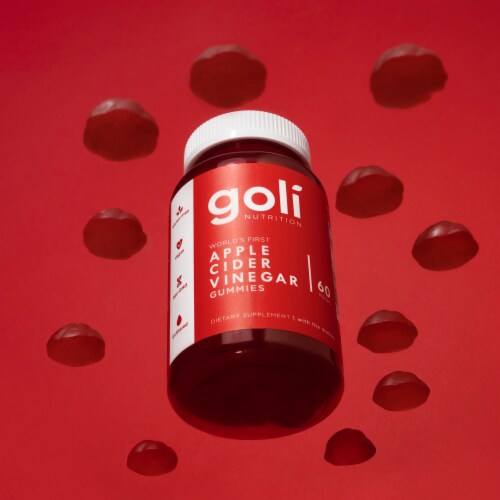 Goli Nutrition Apple Cider Vinegar Gummies Perspective: top