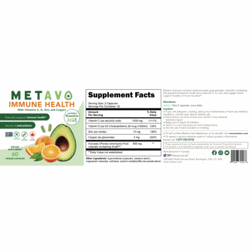 Metavo Immune Health Supplement Perspective: top