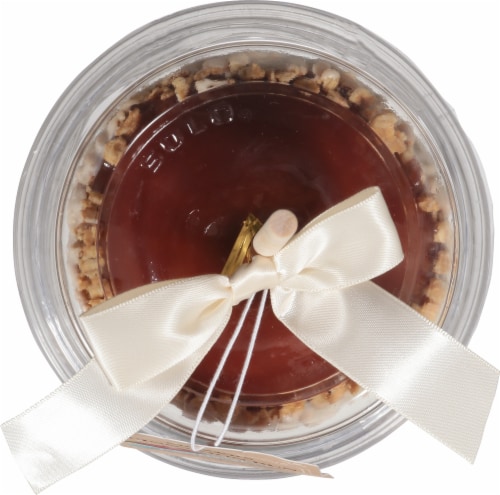 Moyers Farm Cinnamon Bun Gourmet Chocolate Caramel Apple Perspective: top