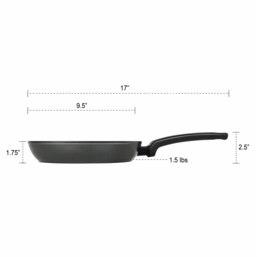 Fry Pan And Skillet, Ceramic Non-Stick Aluminium Cookware With Bakelite Handle, 9.5  (24Cm) Perspective: top