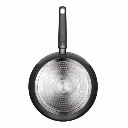 MasterPan Non-Stick Cast Aluminium 2-Section Meal Skillet 11 Black