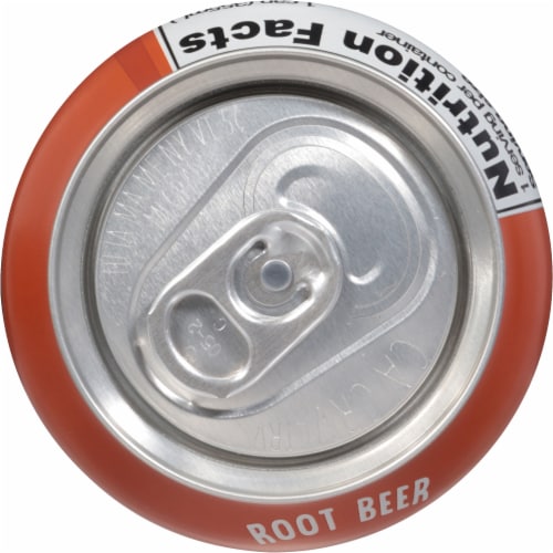 Cove Soda Root Beer Can Perspective: top