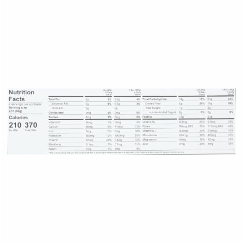 Chickapea Organic Linguine Perspective: top