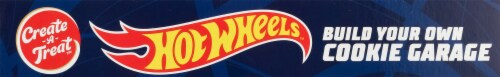 Create A Treat Hot Wheels Cookie Garage Gingerbread Kit Perspective: top