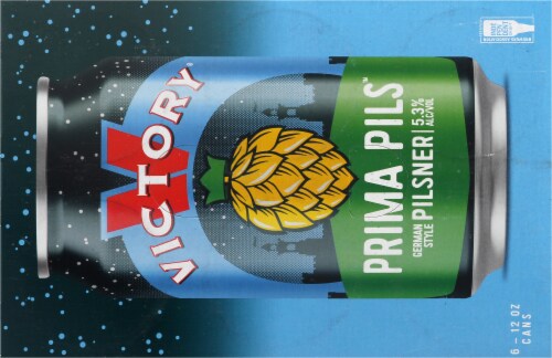 Victory Brewing Company Prima Pils German Style Pilsner Perspective: top