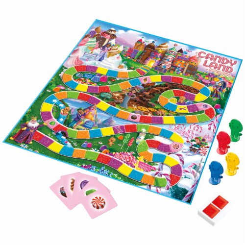 Hasbro Candy Land Board Game Perspective: top