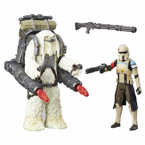 Star Wars Rogue One Scarif Stormtrooper & Moroff Deluxe Pack Perspective: top