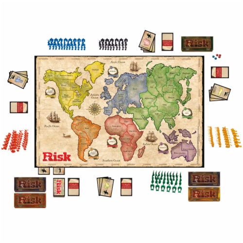 Hasbro Risk Classic Game Perspective: top