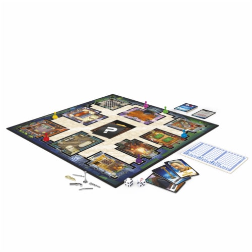 Hasbro Gaming Clue® Board Game Perspective: top