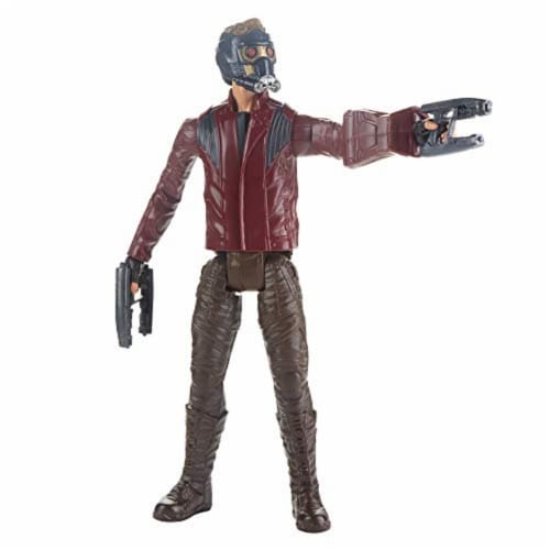 Marvel Avengers Titan Hero Series Star-Lord Figure Perspective: top