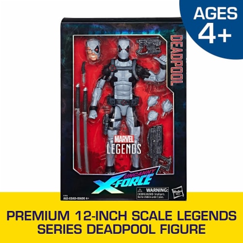 Marvel Legends Premium 12 Inch Deadpool X-Force Action Figure Perspective: top