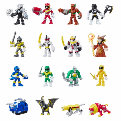 Hasbro Power Rangers Figures Blind Bags Perspective: top