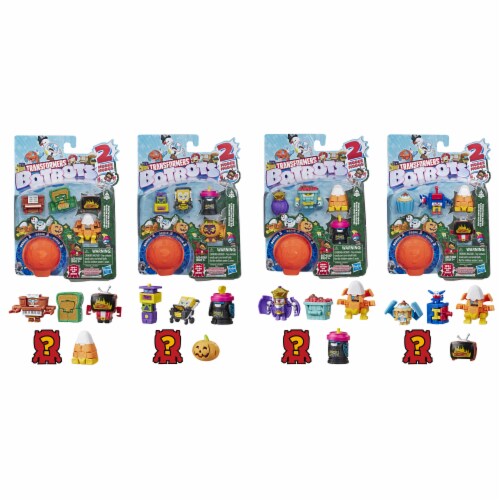 Hasbro Transformers BotBots Team Toys Set Perspective: top