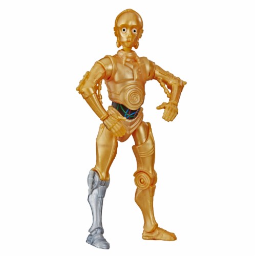 Hasbro Star Wars Galaxy of Adventures C-3PO Action Figure Perspective: top