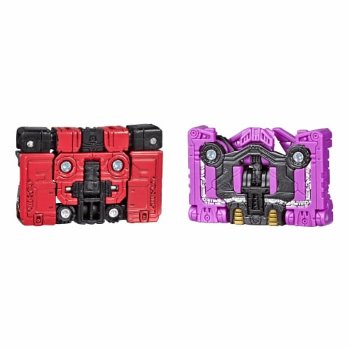 Transformers War for Cybertron Micromasters 2 Pack | Rumble & Ratbat Perspective: top