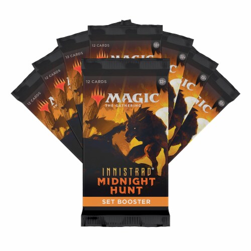 Wizards of the Coast Magic Innistrad Midnight Hunt Bundle Box Perspective: top