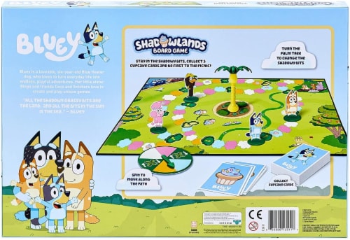 Moose Bluey Shadowlands Family Board Game | For 2-4 Players Perspective: top