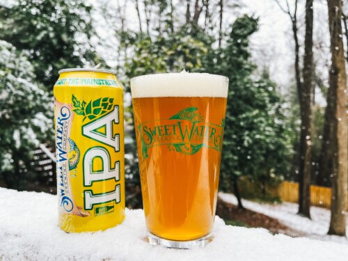 SweetWater Brewing Company IPA 6 Pack 12oz Cans Perspective: top