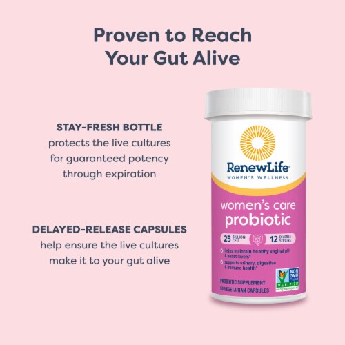 Renew Life Women's Care Probiotics Perspective: top