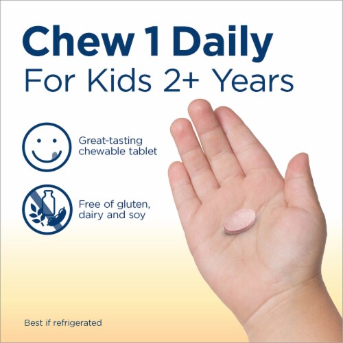Renew Life Kids Chewable Probiotic Tablets Perspective: top