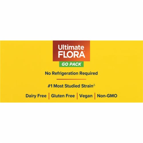 Renew Life Ultimate Flora Probiotic 15 Billion CFU 30 Delayed Release Vegan Capsules Perspective: top