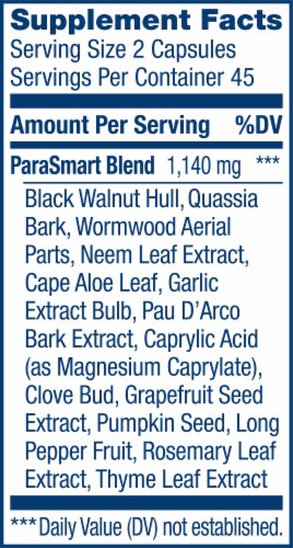 Renew Life ParaSmart 14-Day Targeted Cleanse 2-Part Detox Dietary Supplement Perspective: top