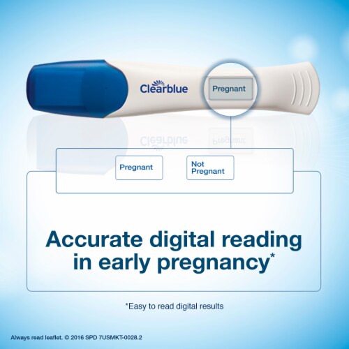 Clearblue Digital Pregnancy Test Perspective: top