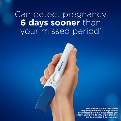 Clearblue Early Detection Pregnancy Test Perspective: top
