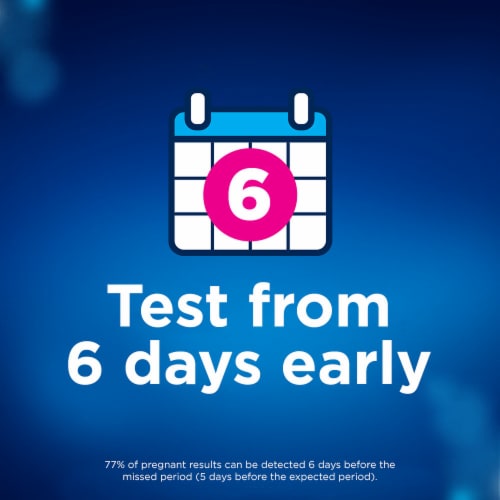 Clearblue Early Detection Pregnancy Test Perspective: top