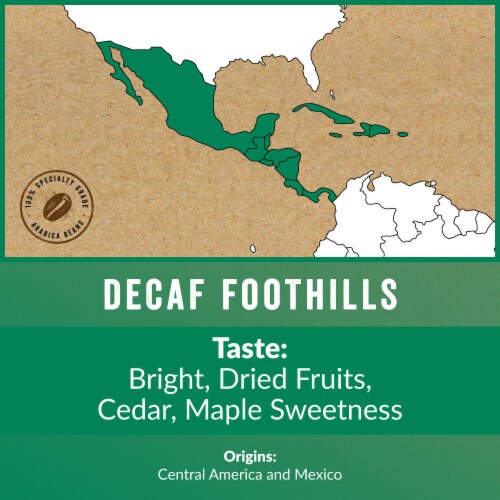 Boulder Organic Coffee® Decaf Foothills Medium Roast Coffee Perspective: top