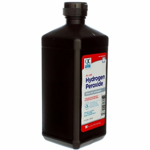 Quality Choice Hydrogen Peroxide 20.1 oz Perspective: top